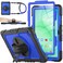 SEYMAC stock Case for Samsung Galaxy Tab A11 PlusA9 Plus 11 FullBody Drop Protection Case with Screen Protector Pencil Holder 360 Rotating Hand Strap Stand BlueBlack
