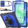 SEYMAC stock Case for Samsung Galaxy Tab A11 PlusA9 Plus 11 FullBody Drop Protection Case with Screen Protector Pencil Holder 360 Rotating Hand Strap Stand BlueBlack