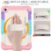 SEYMAC stock Case for Samsung Galaxy Tab A11 PlusA9 Plus 11 FullBody Drop Protection Case with Screen Protector Pencil Holder 360 Rotating Hand Strap Stand YellowishPink