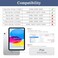 Soke 360 Rotating Case for iPad A16 11 2025 iPad 10th Gen 109 2022 Rugged Protective Cover with Builtin Pencil Holder Auto SleepWake Clear Back Ocean Marble