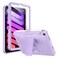Soke Case for iPad mini 7 A17 Pro 2024 Mini 6 2021 83 Inchwith Builtin Screen Protector and Kickstand Rugged FullBody Protective Cover for Apple iPad mini 7th6th Generation Violet