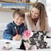 Som Lam iPad Mini Case iPad Mini 1 2 3 4 5 Case and Coasters Set PU Leather Folio Case Smart Cover with Stand and Auto Wake Sleep for iPad 54321 Floral Boss Lady Funny