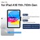 SPARIN Case for iPad A16 11th10th Generation 20252022 11109 with Pencil Holder Magnetic Detachable Hybrid Stand PortraitLandscape Angle Clear Protective Case Auto WakeSleepNavy Blue