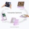 SPARIN Case for iPad mini 7 A17 Pro 2024iPad Mini 6 2021 83 Inch Detachable Magnetic Cover PortraitLandscape Stand with Pencil Holder Support Auto WakeSleep Purple