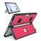 SSSÂ·GRGB SSSGRGB Case fit Microsoft Surface Pro 1110 98 13Inch with Stent Cover Hand Strap Allinone Rugged Case Compatible with Type Cover Keyboards Red