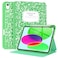 Supveco Case for iPad A16 11th Generation 11 inch 2025iPad 10th Generation 109 inch 2022 with Pencil HolderAuto WakeSleepPremium Folio Stand Case with Soft TPU Back CoverGreen Book