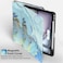 Supveco Case for iPad Air 11 Inch M4 2026M3 2025M2 2024iPad Air 5th4th Generation 109 Inch 20222020 with Pencil HolderAuto WakeSleepPremium Folio Stand Soft TPU Back CoverBlue Marble