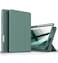SURITCH for Samsung Galaxy Tab S6 Lite 104 202420222020 Built in Screen ProtectorPencil HolderAuto SleepWake Lightweight Full Body Leather Cover with Magnetic Trifold StandMidnight Green