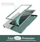 SURITCH for Samsung Galaxy Tab S6 Lite 104 202420222020 Built in Screen ProtectorPencil HolderAuto SleepWake Lightweight Full Body Leather Cover with Magnetic Trifold StandMidnight Green