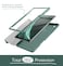 SURITCH for Samsung Galaxy Tab S6 Lite 104 202420222020 Built in Screen ProtectorPencil HolderAuto SleepWake Lightweight Full Body Leather Cover with Magnetic Trifold StandMidnight Green