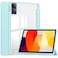 TANOVCEP Tablet Case for Xiaomi Redmi Pad SE Slim TriFold Cover with Pen Holder Shockproof Cover with Clear Transparent Back Shell for Redmi Pad SE Auto WakeSleep Blue Xiaomi Redmi Pad SE