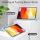 TANOVCEP Tablet Case for Xiaomi Redmi Pad SE Slim TriFold Cover with Pen Holder Shockproof Cover with Clear Transparent Back Shell for Redmi Pad SE Auto WakeSleep Blue Xiaomi Redmi Pad SE