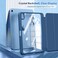 TiMOVO Case for iPad A16 11th Generation 11 Inch 2025 iPad 10th Generation Case 109 Inch 2022 with Pencil HolderSlim Protective Cover with Clear Back ShellAuto WakeSleep Abyss Blue