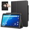 TiMOVO Universal Case for 101 Inch Android Tablet with Pen Loop Lightweight Folding Stand Cover with Hand Strap for All 9611 Touchscreen Tablet Black