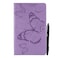 UUcovers Ucovers for Samsung Galaxy Tab A 80 inch Case 2017 Release SMT380T385 with StandPencil HolderCard Pocket Auto WakeSleep Smart Magnetic PU Leather Wallet Folio Embossed Butterfly CoverPurple