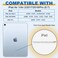 Uppuppy Case for iPad Air 21st Generation for iPad 5th20176th2018Pro 97 inch Composition Notebook Cute Kawaii Book Partten Folio a1474 a1475 a1566 a1673 Cover Unique Cases for Women Teens