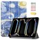 UUcovers Case for iPad Pro 11 M4 2024 Model A2836A2837A3006 5th Gen Trifold Stand Cover with Auto SleepWake Pencil Charging Magnetic Smart Hard Back Shockproof Shell Starry Night Van Gogh
