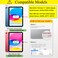 UUcovers for Apple iPad A16 11th Generation 11 inch 2025 iPad 10th Generation Case 109 2022 with Stand Auto SleepWake Smart PU Leather Hard Bumper Shockproof Trifold Cover Dont Touch Me