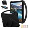 UUcovers for iPad Pro 129 inch Kids Case 6th5th4th3rd Generation 2022202120202018 with KickstandPencil HolderHandle Stand Lightweight Soft EVA Shockproof Heavy Duty Protective Cover Black