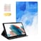 UUcovers for Samsung Galaxy Tab A8 105 Tablet 2022 Case SMX200X205X207 Ultra Thin Folio Stand Smart Cover with Auto SleepWake PU Leather Soft TPU Back Shockproof Case Blue White Marble