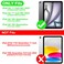 Vakarey for iPad Air 11 Inch Case M4M3M2202620252024iPad Air 5th4th Generation 109 Case with Pencil HolderHand Strap Shockproof Stand CoverBlack