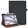 Vakarey for iPad Air 11 Inch Case M4M3M2202620252024iPad Air 5th4th Generation 109 Case with Pencil HolderHand Strap Shockproof Stand CoverBlack