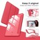 VIKESI Case for iPad A16 11inch 2025 and iPad 10th Generation 109 Inch 2022 Clear Back and TPU Shockproof Frame Cover Builtin Pencil Holder Support Auto SleepWake Yellow