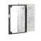 Xuanbeier Case Compatible with Remarkable Paper Pro 118 2024 Released TabletLightweight and Hard Transparent Back Shell Protective Book Folio Cover with Builtin Pen HolderBlackClear