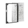 Xuanbeier Case Compatible with Remarkable Paper Pro 118 2024 Released TabletLightweight and Hard Transparent Back Shell Protective Book Folio Cover with Builtin Pen HolderBlackClear