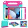 YH YIHE YIHE Kids Case for iPad 102 Inch 9th8th7th Generation 202120202019 iPad Pro 105 iPad Air 3 Shockproof Handle Stand Kids Case with Screen Protector for iPad 102105 Inch CyanPink