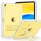 ZoneFoker Case for iPad 11inch A16 2025 iPad 10th Gen 109 inch 2022 Heavy Duty Shockproof Rugged Protective with Pencil Holder 11th 10th Translucent Cover with Kickstand