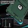 ZoneFoker Case for iPad 9th8th7th Generation 202120202019102 inch Heavy Duty Military Grade Shockproof Rugged Protective 102 Cover with Builtin Stand for iPad 9 8 7 Gen DeepGreenBlack
