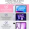 ZoneFoker for iPad A16 11th Generation 2025 10th Gen Case 2022 for 11 Inch 109 Inch iPad Case Heavy Duty Cover Shockproof with Pencil Holder 360 Rotate Strap Stand Pink