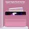 ZryXal New iPad Pro 11 Inch Case 20224th Gen20213rd Gen20202nd Gen with Pencil HolderSmart iPad Case Support Touch ID and Auto WakeSleep with Auto 2nd Gen Pencil ChargingPale Violet Red