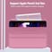 ZryXal New iPad Pro 11 Inch Case 20224th Gen20213rd Gen20202nd Gen with Pencil HolderSmart iPad Case Support Touch ID and Auto WakeSleep with Auto 2nd Gen Pencil ChargingPale Violet Red