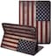 Som Lam for iPad 97 inch 20182017 Case iPad Air Case iPad Air 2 Case Pro 97 Case PU Leather Magnetic Stand Smart Cover with Auto Sleep Wake Case for iPad 6th5th GeniPad Pro 97 Vintage American Flag