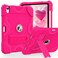 cantis Cantis Case for iPad 11inch A16 2025 iPad 10th Generation 2022 109 inch Shockproof Cover 10th Generation with Pencil Holder Kickstand Hot Pink