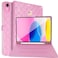Changjia for iPad A16 11th Gen 11 Inch 2025iPad 10th Generation 109 2022 Case with Pencil HolderCute Crown Diamond Elegant PU Leather Auto SleepWake Stand Protective Case for iPad 1011th Pink