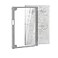 Xuanbeier Case Compatible with Remarkable Paper Pro 118 2024 Released TabletLightweight and Hard Transparent Back Shell Protective Book Folio Cover with Builtin Pen HolderGrayClear