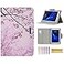 Techcircle Universal 95105 Inch Tablet Case Slim Lightweight PU Leather Flip Stand Wallet Protective Cover Case for iPad 97 102 Galaxy Tab A 101 Fire HD 10 Lenovo Tab 10 Cherry Blossom
