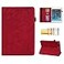 Techcircle Folio Case for 102inch iPad 7th8th9th Gen 201920202021 AntiSlip Stand Mandala Embossed Leather Soft TPU Back Protective Cover with Elastic Strap Card SlotsPencil Holder Red