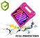 A ADENK Kids Case for iPad mini 7th6th Generation 83inch 20242021 Release with Builtin Screen Protector Shockproof Lightweight Handle Stand Case for iPad mini 83 Latest Cover Rose