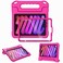 A ADENK Kids Case for iPad mini 7th6th Generation 83inch 20242021 Release with Builtin Screen Protector Shockproof Lightweight Handle Stand Case for iPad mini 83 Latest Cover Rose