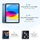 Akkerds Compatible with iPad A16 11th Generation Case 11 Inch 2025 for iPad 10th Generation Case 109 Inch 2022 with Pencil Holder Slim Trifold Stand Protective Cover with Soft TPU BackWatermelon