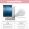 aoub Aoub Case for iPad 9th Generation 2021 102 inch iPad 8th7th Gen 20202019 Without Pencil Holder Soft TPU Back Case Slim Lightweight Stand Protective Smart Cover Auto SleepWake Light Pink
