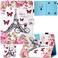 Artyond Universal Case for 90105 Inch Tablet PU Leather Stand Folio Protective with Card Slots Case for iPadSamsungKindleHuaweiLenovoAndroid 90 96 97 101 104 105 Inch Butterfly Tower