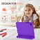 AVAWO Shockproof Kids Case for Samsung Galaxy Tab A11 PlusA9 Plus 11 inch with Builtin Screen ProtectorPurple