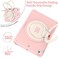 BATYUE Shockproof Case for Old Model iPad mini 123 201220132014 360 MultiAngle Stand Portrait Landscape Grip MultiScene for All Ages Pink