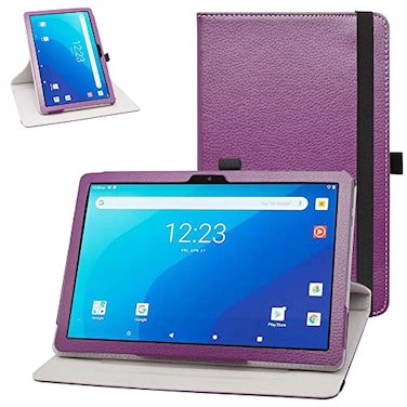 Bige for Onn 101 inch Rotating Case 2022360 Degree Rotary Stand with Cute Pattern Cover for Onn 101 inch 2022 Model100071485 101 TabletsJUST Fit Onn 101 2022Purple
