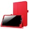 EKVINOR Case for Galaxy Tab A 80 2017 Model T380T385 PU Leather Folio Case Stand Cover for Samsung Galaxy Tab A 80 Inch 2017 Release SMT380SMT385 Red